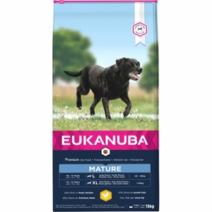 15 kg Eukanuba Hundefutter Mature large breed von 7 bis 10 Jahre