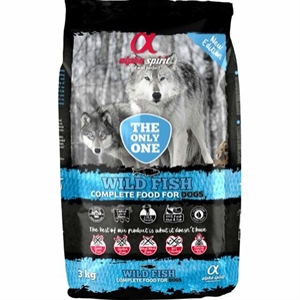 3 kg Alpha Spirit THE ONLY ONE FISCH Hundefutter mit Fisch - getreidefrei