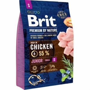 3 kg Brit Premium by Nature Junior Welpenfutter til kleine Hunde fra 0 - 10 kg
