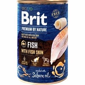 Brit Hundenassfutter mit Fisch und Fischhaut 400 g