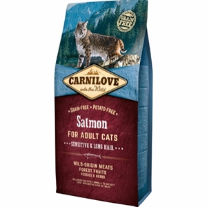 Carnilove Katzenfutter - Sensitive und Langhaar 