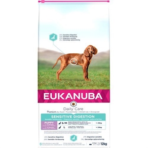 12 kg Eukanuba DailyCare Puppy empfindliche Verdauung - mit Huhn
