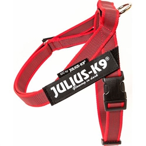 Julius K9 Doggy Style XSmall - Mini-Mini - Brustumfang von 40 bis 53 cm Rot