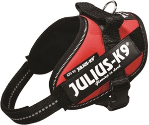 Julius K9 IDC Hundegeschirr - Brustumfang 40 bis 53 cm rot