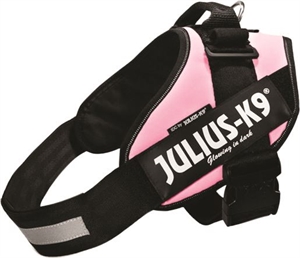 Julius K9 IDC - Hundegeschirr - Brustumfang 71 bis 96 cm rosa Str. 2