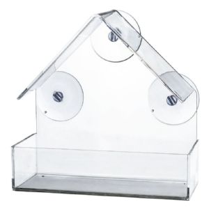 Trixie Futterhaus für Fensterscheiben transparent 225 ml