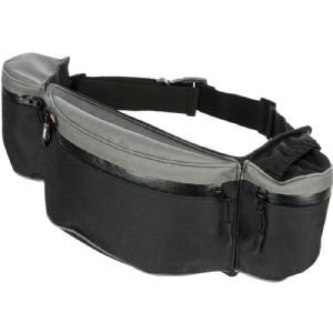 Trixie Hüfttasche Nylon grau und schwarz 62 - 125 cm 