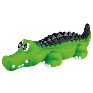Trixie Hundespielzeug Krokodil aus Latex mit Sound - 35 cm