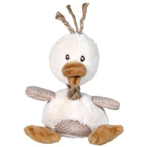 Trixie Plüschspielzeug Ente mit Sound - 15 cm