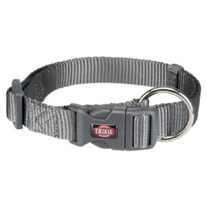 Trixie Hundehalsband 35 bis 55 cm - 20 mm - Grau